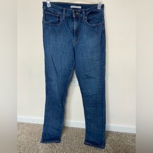 Levi’s high rise skinny jeans
